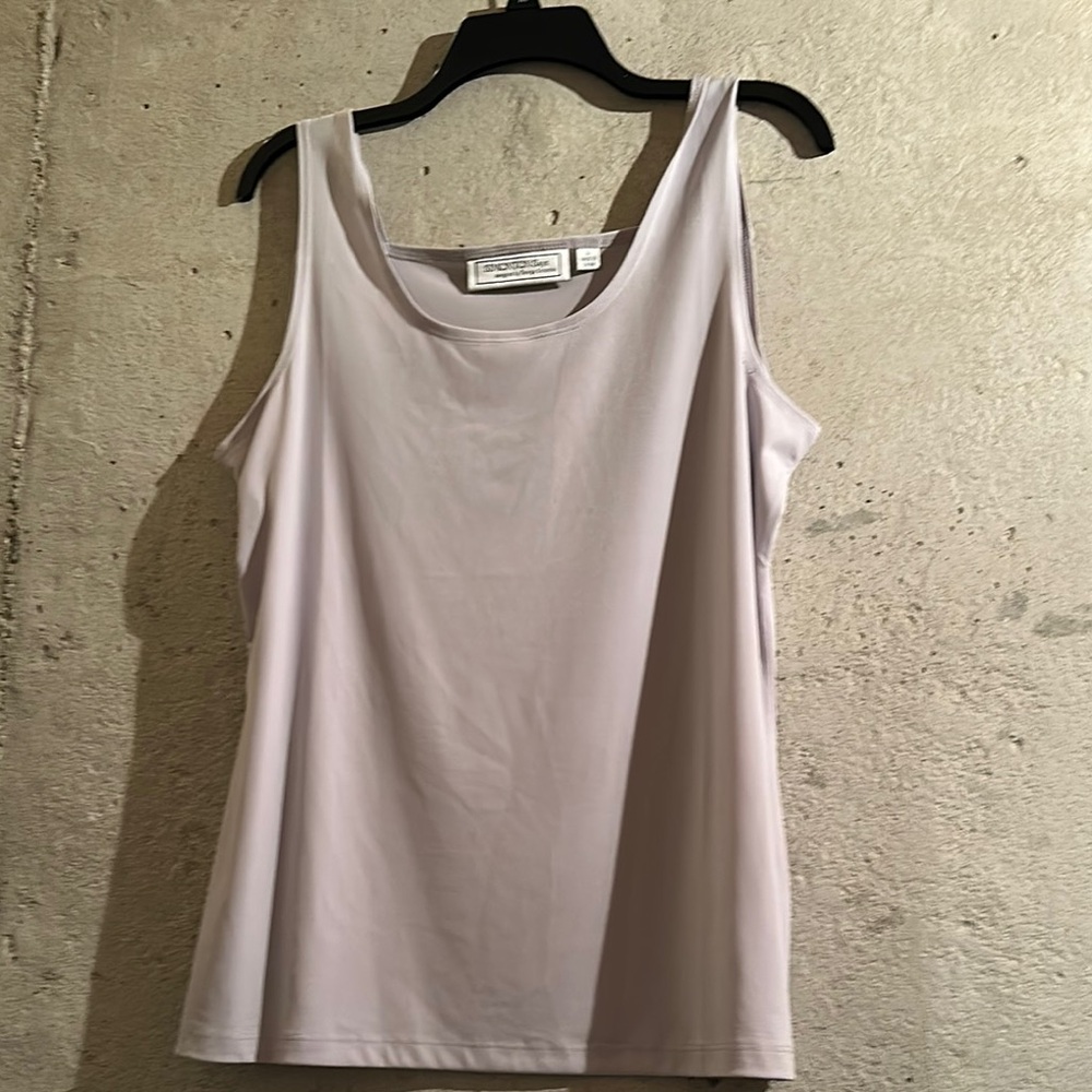 George Simonton Pink Sleeveless Tank Top